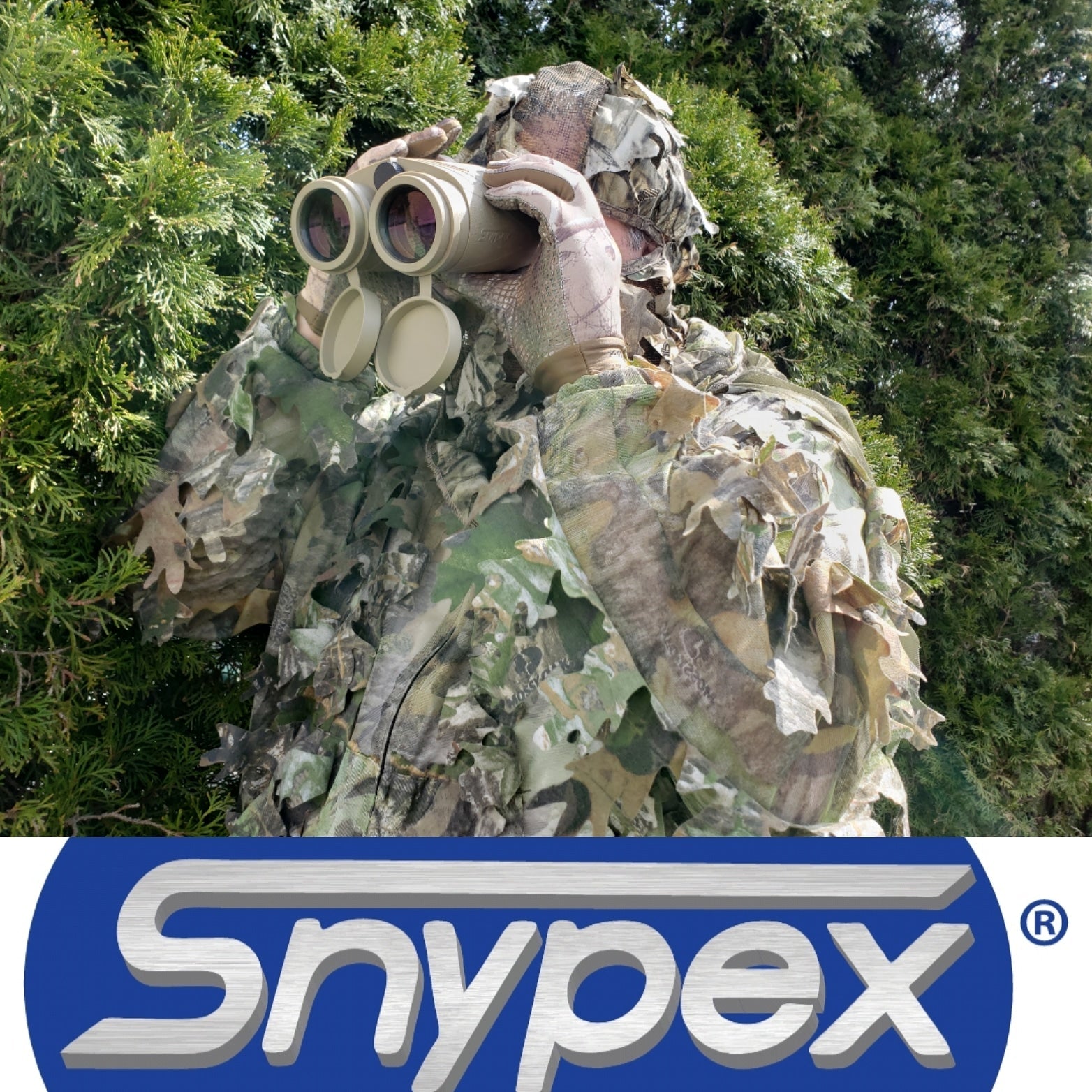 SNYPEX Knight 8x42 Precision Tactical Laser Rangefinder Binoculars With ARC - SNYPEX