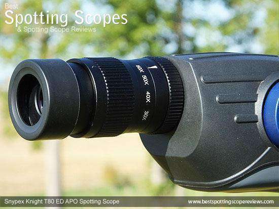 Snypex Knight T80 ED-APO 20-60x80 Straight-Viewing SpottingScope‎ - SNYPEX