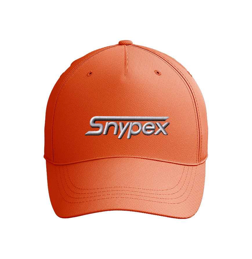 SNYPEX Premium Orange Hats Caps Adjustable One Size Fits