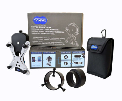 Snypex Digiscoping Universal Cell Phone Adapter Mount X-Wing All In One - SNYPEX
